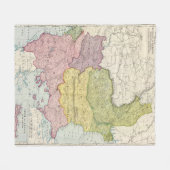 Turkije Fleece Deken (Voorkant (Horizontaal))