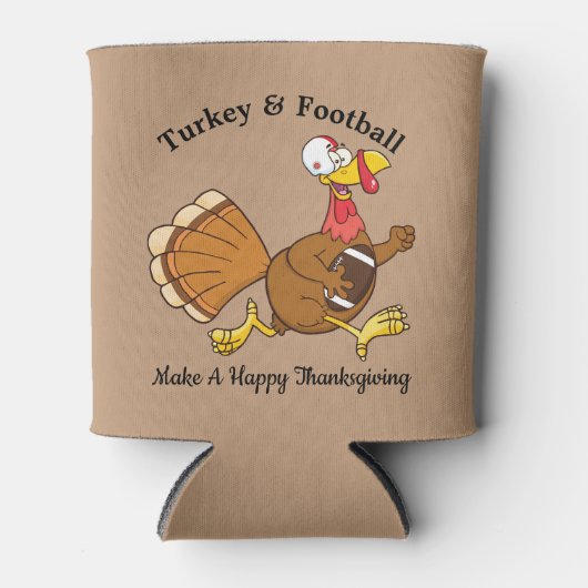Turkije & Football Blikjeskoeler (Voorkant)