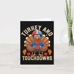 Turkije Football Peuter Kinder Thanksgiving Shirte Kaart