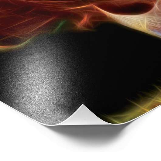 Turkije Fractal Foto Afdruk (Hoek)