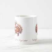 Turkije gaat later joggen koffiemok (Center)