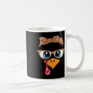 Turkije Gezicht Wimpers Luipaard Gles Funny Thanks Koffiemok