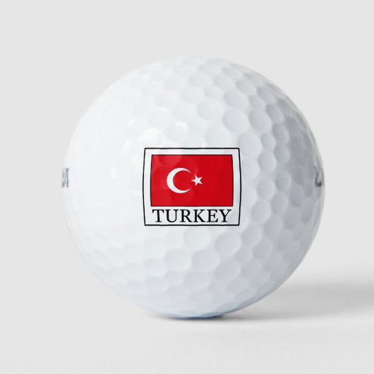Turkije Golfballen (Voorkant)
