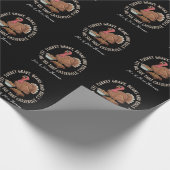 Turkije Gravy Beans and Rolls Casserole Cadeaupapier (Hoek)