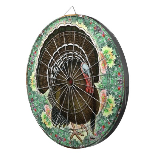 Turkije: Groenen Dartbord (Voorkant Rechts)