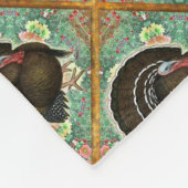 Turkije: Groenen Fleece Deken (Hoek)