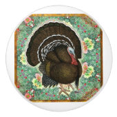 Turkije: Groenen Keramische Knop (Voorkant)