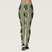 Turkije: Groenen Leggings (Achterkant)