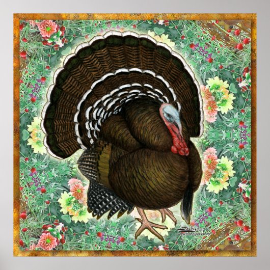 Turkije: Groenen Poster (Voorkant)