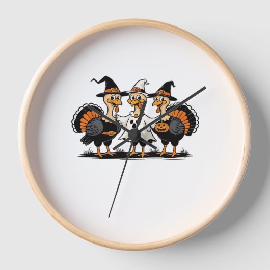Turkije Halloween Boo, Thanksgiving Turkije, Spook (Voorkant)