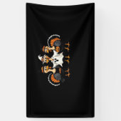 Turkije Halloween Boo, Thanksgiving Turkije, Spook Spandoek (Verticaal)