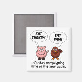 Turkije & Ham magneet (Voorkant / Achterkant)