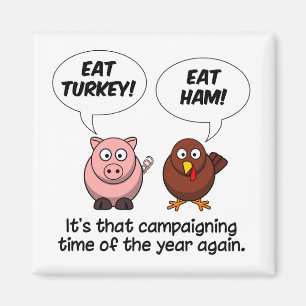 Turkije & Ham magnet