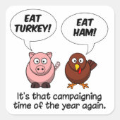Turkije & Ham stickers (Voorkant)