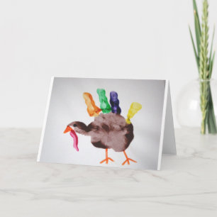 Turkije Happy Thanksgiving. Verruim het! Feestdagen Kaart