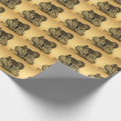 Turkije Happy Thanksgiving Wrapping P Cadeaupapier (Hoek)