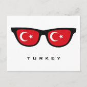 Turkije heeft aangepaste tekst en kleuren briefkaa briefkaart (Voorkant)