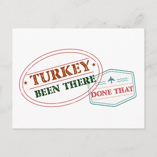 Turkije heeft het volgende gedaan: briefkaart (Voorkant)