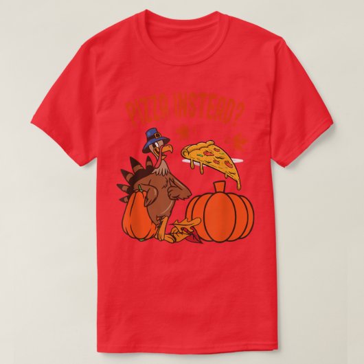 Turkije heeft minder pizza dan Turkije. T-shirt (Design voorkant)
