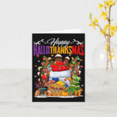 Turkije Heks Volleybal bal Xmas Lights Hallothan Kaart (Gele Bloem)