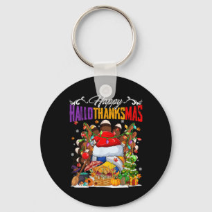 Turkije Heks Volleybal bal Xmas Lights Hallothan Sleutelhanger