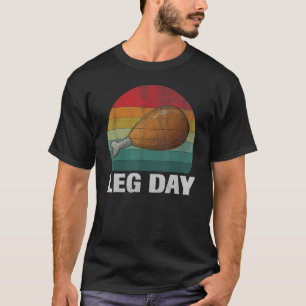 Turkije Het is een eend dag Gym Workout Thanksgiv T-shirt