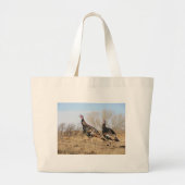 Turkije Horizon Grote Tote Bag (Voorkant)