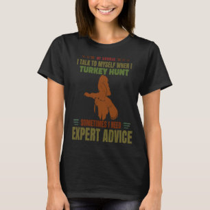 Turkije Hunt Expert Advice Vrouwen Mannen Warm Tur T-shirt