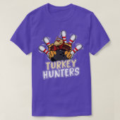 Turkije Hunters Bowling Bowler T-shirt (Design voorkant)