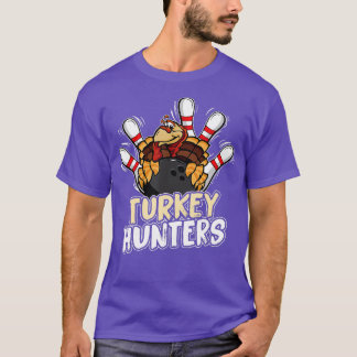 Turkije Hunters Bowling Bowler T-shirt
