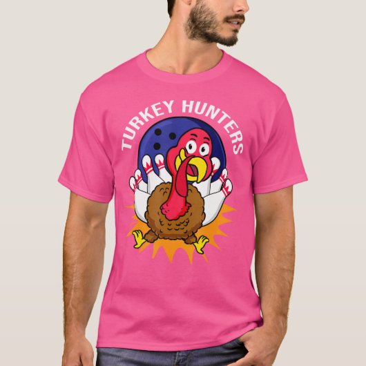 Turkije Hunters Bowling T-shirt (Voorkant)