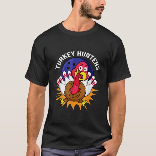 Turkije Hunters Bowling T-shirt (Voorkant)