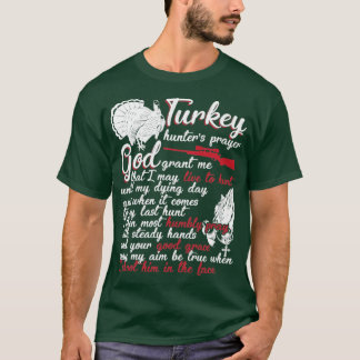 Turkije Hunters Prayer T-shirt