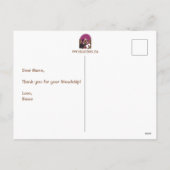 Turkije Huwelijksvakantie Briefkaart (Achterkant)