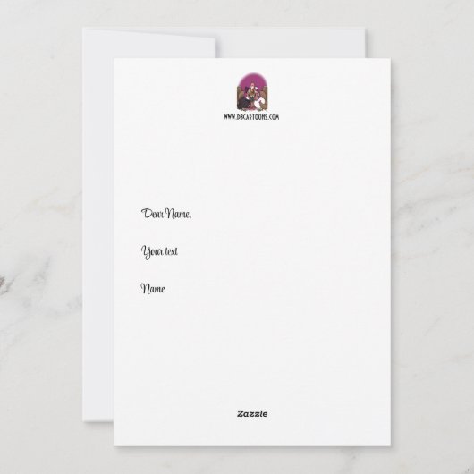 Turkije Huwelijksvakantie Flat Kaart (Achterkant)