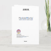 Turkije Identificatie Thanksgiving Kaart (Achterkant)