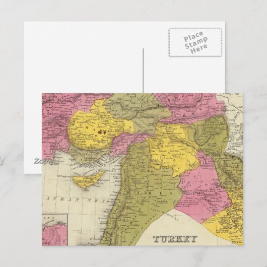 Turkije in Azië 2 Briefkaart (Voorkant / Achterkant)