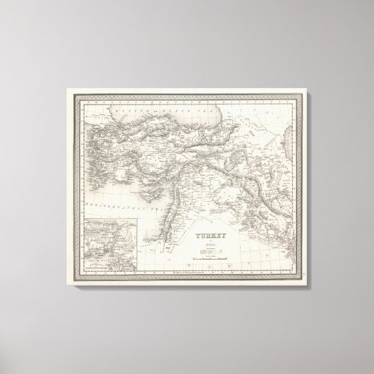 Turkije in Azië 2 Canvas Afdruk (Voorkant)