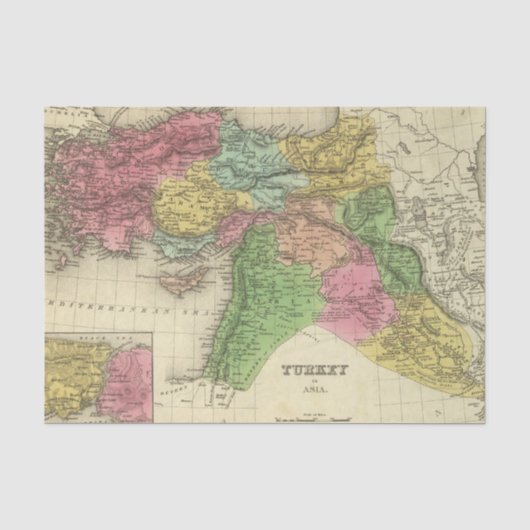 Turkije in Azië 2 Tissuepapier (Voorkant)