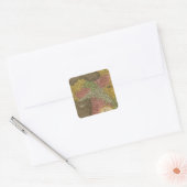 Turkije in Azië 2 Vierkante Sticker (Envelop)