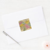 Turkije in Azië 4 Vierkante Sticker (Envelop)