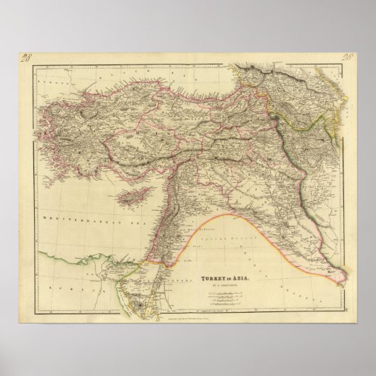 Turkije in Azië 5 Poster (Voorkant)