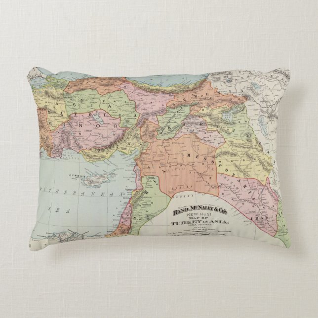 Turkije in Azië 6 Decoratief Kussen (Voorkant)