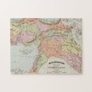 Turkije in Azië 6 Legpuzzel