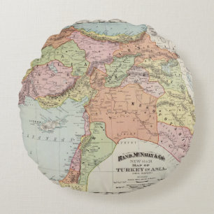 Turkije in Azië 6 Rond Kussen
