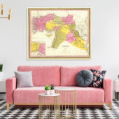 Turkije in Azië Canvas Afdruk (Insitu (Woonkamer))
