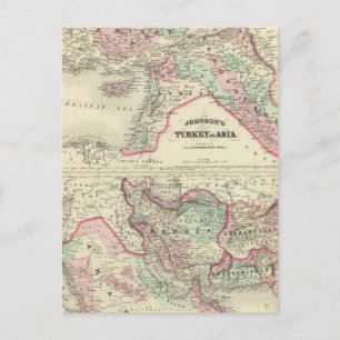 Turkije in Azië, Perzië, Arabië, Beloetsjistan Briefkaart