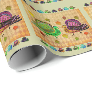 Turkije in de Herfst Cadeaupapier