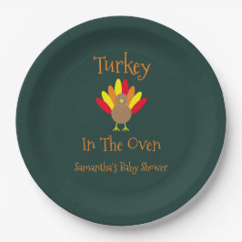 Turkije in de Oven Papieren Bordje