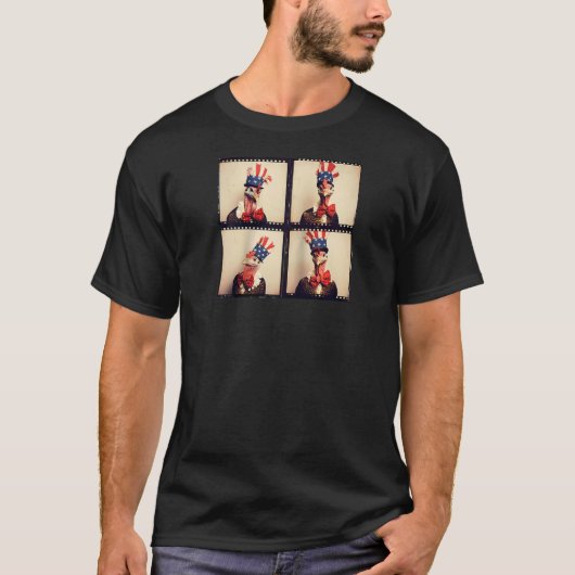 Turkije in de  stijl van de fotomachine Onafhankel T-shirt (Voorkant)